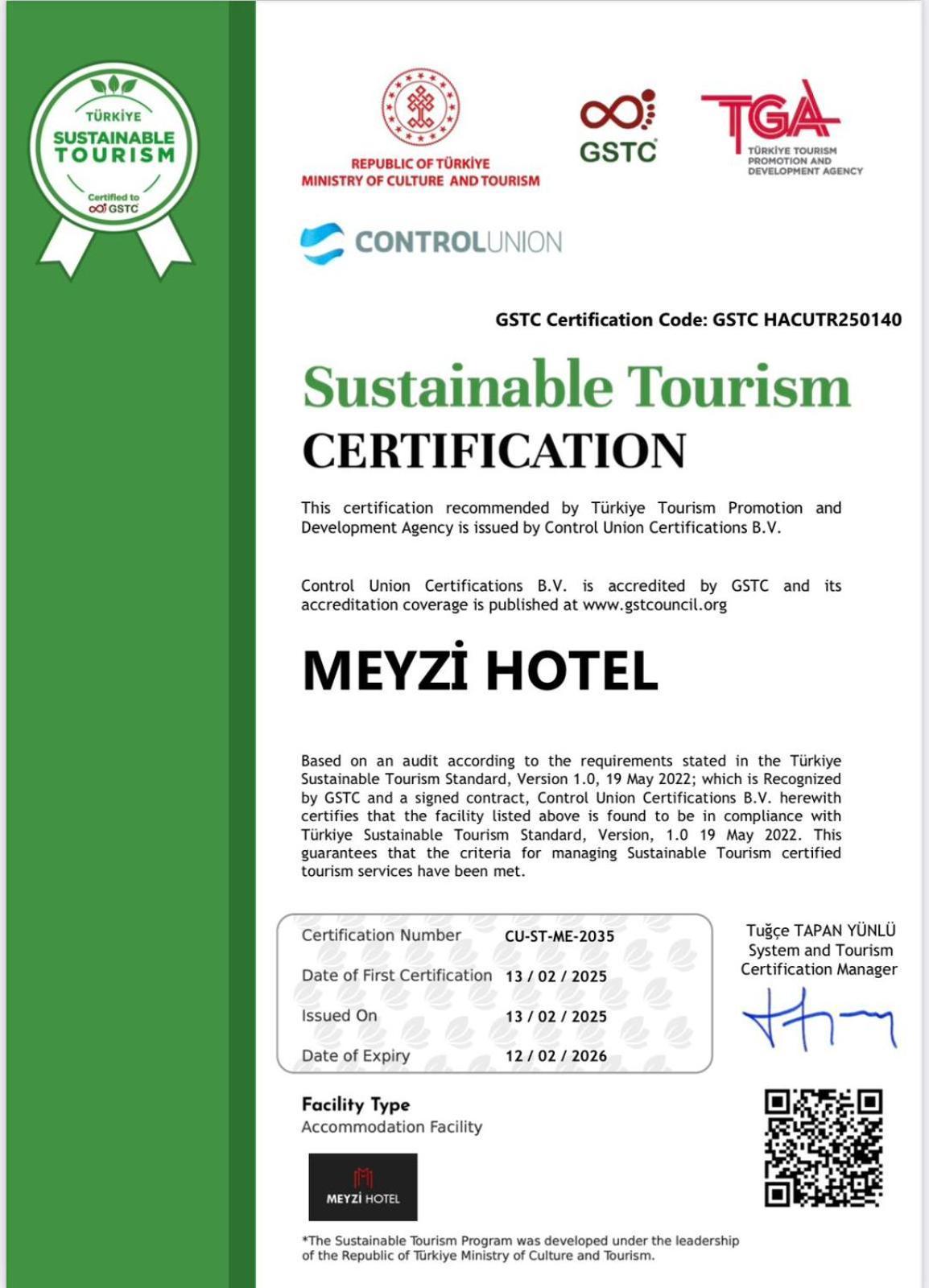 Meyzi Hotel Istanbul Eksteriør bilde